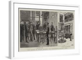 The Prince of Wales Visiting the Portsmouth Sailors' Home-null-Framed Giclee Print