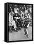 The Prince of Wales Watching a Traditional Dance, Freetown, Sierra Leone, 1925-null-Framed Stretched Canvas