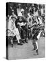 The Prince of Wales Watching a Traditional Dance, Freetown, Sierra Leone, 1925-null-Stretched Canvas