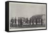 The Prince of Wales Watching Artillery Practice at Yarmouth-null-Framed Stretched Canvas