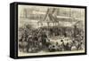 The Prince of Wales Welcomed Home at Portsmouth-Arthur Hopkins-Framed Stretched Canvas