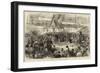 The Prince of Wales Welcomed Home at Portsmouth-Arthur Hopkins-Framed Giclee Print