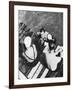 The Prince of Wales with Friends on a Raft, the Riviera, C1930S-null-Framed Giclee Print