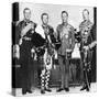 The Prince of Wales with His Brothers, C1930s-null-Stretched Canvas