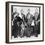 The Prince of Wales with His Brothers, C1930s-null-Framed Giclee Print