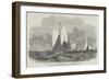 The Prince of Wales Yacht Club Match, Coming Up Long Reach-null-Framed Giclee Print