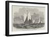 The Prince of Wales Yacht Club Match, Coming Up Long Reach-null-Framed Giclee Print