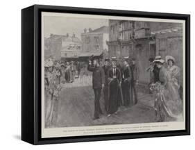 The Prince of Wales-Henry Charles Seppings Wright-Framed Stretched Canvas