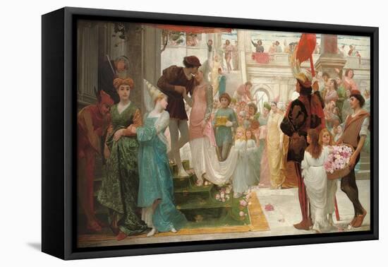 The Prince's Choice-Thomas Reynolds Lamont-Framed Stretched Canvas