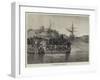 The Prince's Route to India, El Kantara, Suez Canal-null-Framed Giclee Print