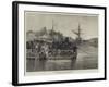 The Prince's Route to India, El Kantara, Suez Canal-null-Framed Giclee Print