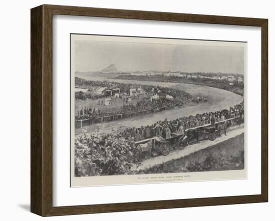 The Prince's Second Derby, Round Tattenham Corner-Henry Charles Seppings Wright-Framed Giclee Print