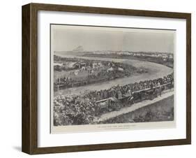 The Prince's Second Derby, Round Tattenham Corner-Henry Charles Seppings Wright-Framed Giclee Print