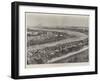 The Prince's Second Derby, Round Tattenham Corner-Henry Charles Seppings Wright-Framed Giclee Print