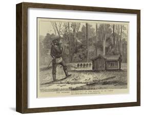The Prince's Toy-Railway at the Palace of St Cloud-null-Framed Giclee Print