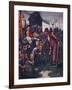 "The Prince to His Father Kneels Lowly: His Is the Battle - His Wholly!"-Archibald Webb-Framed Giclee Print