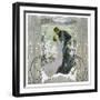 The Prince Wakes Sleeping Beauty from Her Sleep with a Kiss-Heinrich Lefler-Framed Photographic Print