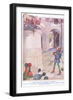 The Prince Who Was Afraid of Nothing-Anne Anderson-Framed Giclee Print