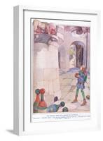 The Prince Who Was Afraid of Nothing-Anne Anderson-Framed Giclee Print