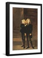 The Princes Edward and Richard in the Tower, 1878-John Everett Millais-Framed Giclee Print