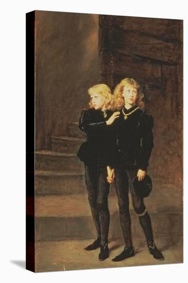 The Princes Edward and Richard in the Tower, 1878-John Everett Millais-Stretched Canvas