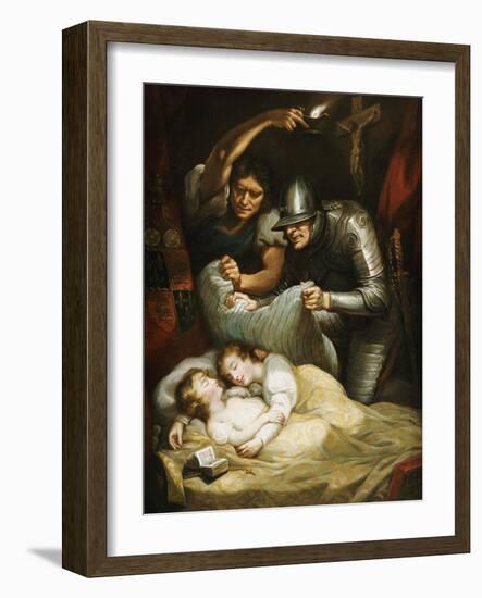 The Princes in the Tower-James Northcote-Framed Giclee Print