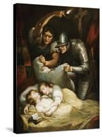 The Princes in the Tower-James Northcote-Stretched Canvas