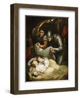 The Princes in the Tower-James Northcote-Framed Giclee Print