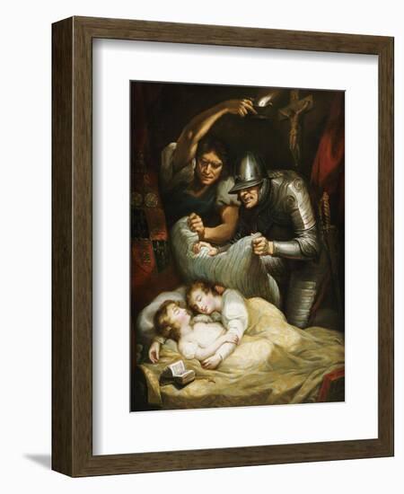 The Princes in the Tower-James Northcote-Framed Giclee Print