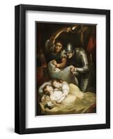 The Princes in the Tower-James Northcote-Framed Giclee Print