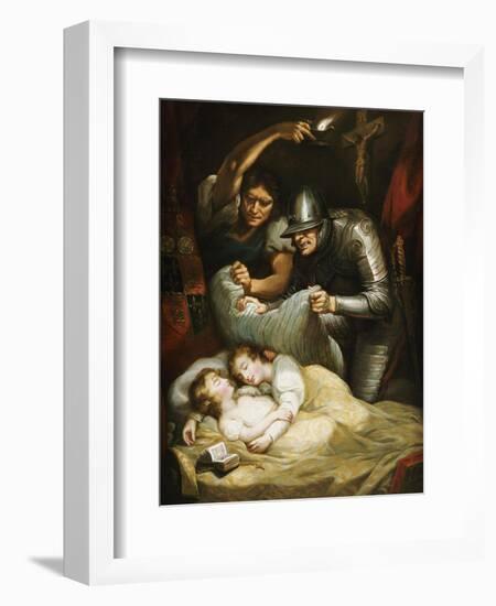 The Princes in the Tower-James Northcote-Framed Giclee Print