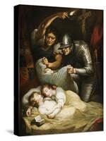 The Princes in the Tower-James Northcote-Stretched Canvas