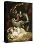 The Princes in the Tower-James Northcote-Stretched Canvas