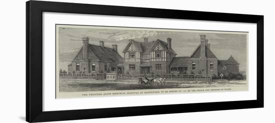 The Princess Alice Memorial Hospital at Eastbourne-null-Framed Giclee Print