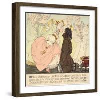 The Princess amnd the Swineherd, 1897-Heinrich Lefler-Framed Giclee Print