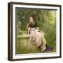 The Princess and the Frog, 1894-William Robert Symonds-Framed Giclee Print