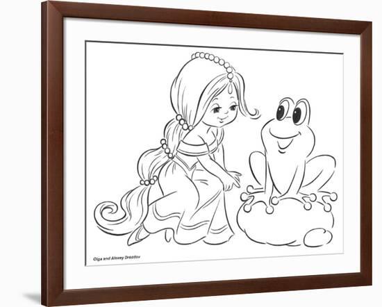 The Princess and the Frog-Olga And Alexey Drozdov-Framed Giclee Print