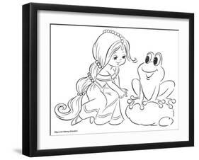 The Princess and the Frog-Olga And Alexey Drozdov-Framed Giclee Print