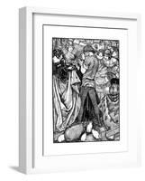 The Princess and the Swineherd, 1898-Eleanor Fortescue-Brickdale-Framed Giclee Print