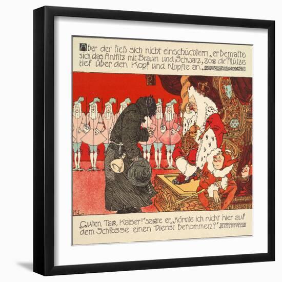 The Princess and the Swineherd-Heinrich Lefler-Framed Giclee Print