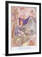 The Princess and the Swineherd-Anne Anderson-Framed Giclee Print