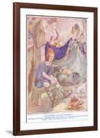 The Princess and the Swineherd-Anne Anderson-Framed Giclee Print