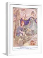 The Princess and the Swineherd-Anne Anderson-Framed Giclee Print