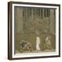 The Princess and the Trolls-John Bauer-Framed Giclee Print