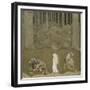 The Princess and the Trolls-John Bauer-Framed Giclee Print