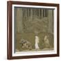 The Princess and the Trolls-John Bauer-Framed Premium Giclee Print