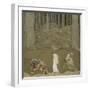 The Princess and the Trolls-John Bauer-Framed Premium Giclee Print