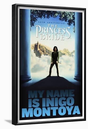 The Princess Bride 30th Anniversary - My Name Is Inigo Montoya-null-Framed Poster