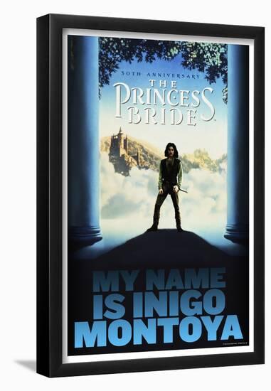 The Princess Bride 30th Anniversary - My Name Is Inigo Montoya-null-Framed Poster
