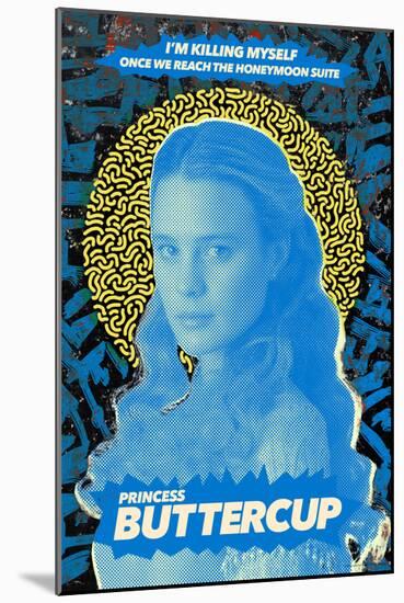 The Princess Bride 30th Anniversary - Princess Buttercup-null-Mounted Poster